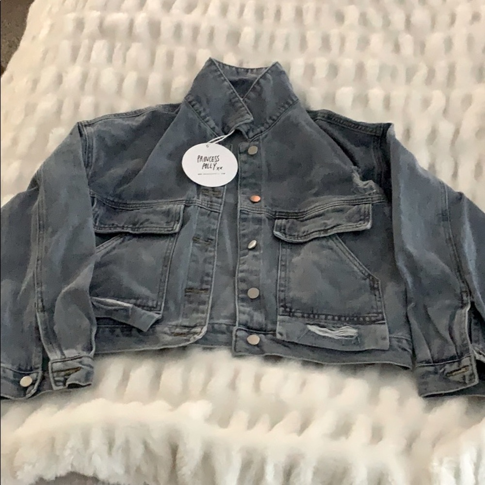 princess polly jean jacket